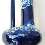 Tripod blue ceramic vase 60