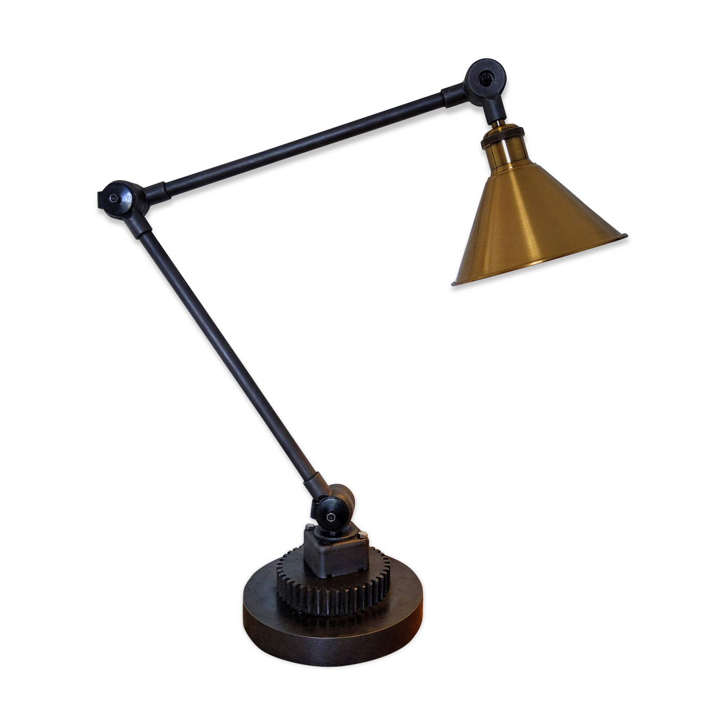 Vintage articulated desk lamp