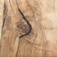 Table d'appoint en bois et noir