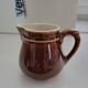 Stoneware milk jug