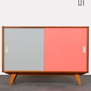 Buffet rose et blanche par Jiri Jiroutek, modèle U-452 vers 1960