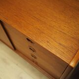 Teak system bookcase, Norwegian design, 1960s, production: Blindheim Mobelf
