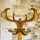 Vintage coat rack on legs by Baumann, circa 60s.