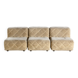 Rhombos modular sofa set by Karl Wittmann for Wittmann, set of 3
