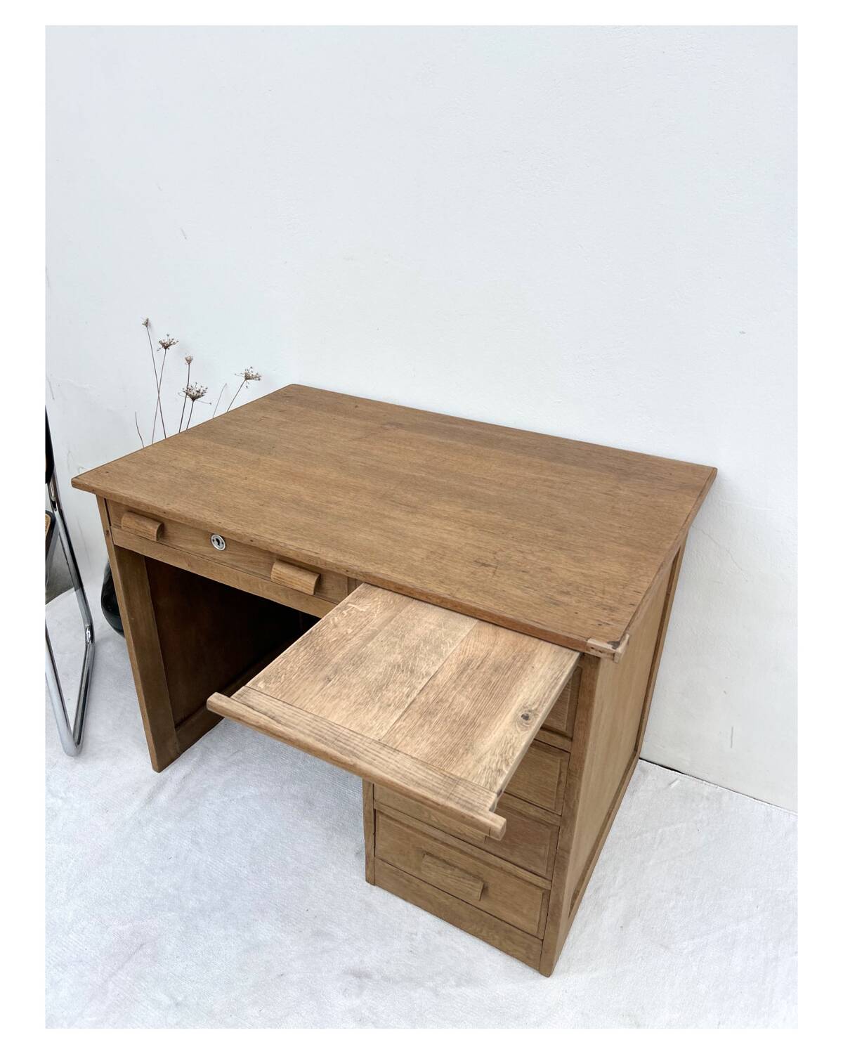 Vintage oak desk