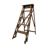 Old library stepladder (vintage of the 50s/60s