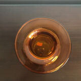 Otto Brauer for Holmegaard scandinavian yellow glass vase, 1960s