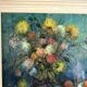 Large mid-century  still-life painting 1962
