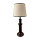 Vintage enamelled ceramic lamp