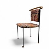 2 x Vintage Italian side / desk chair 1980s