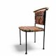 2 x Vintage Italian side / desk chair 1980s