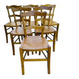 Luterma vintage bistro chairs