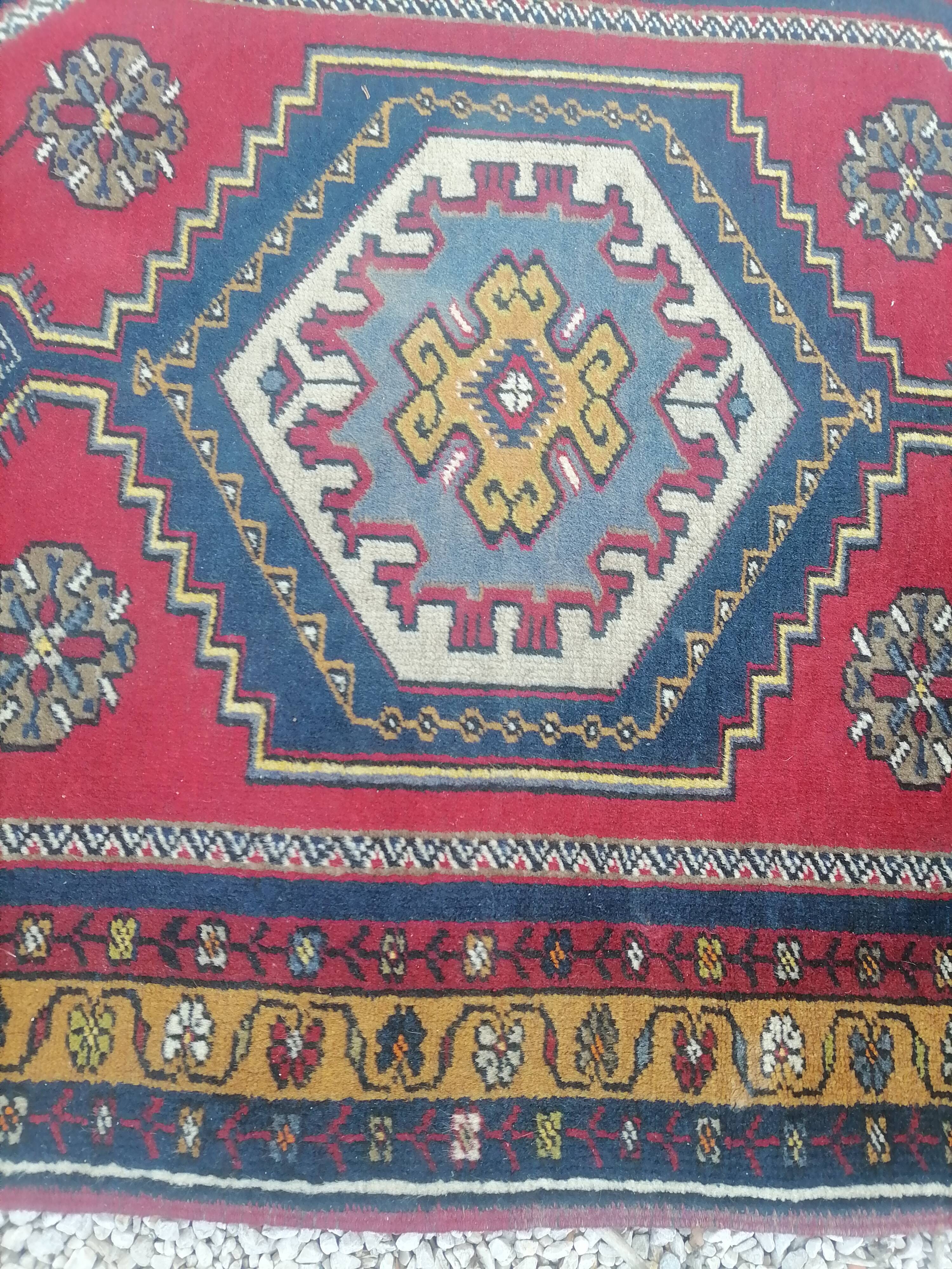 Old oriental carpet. Turkey