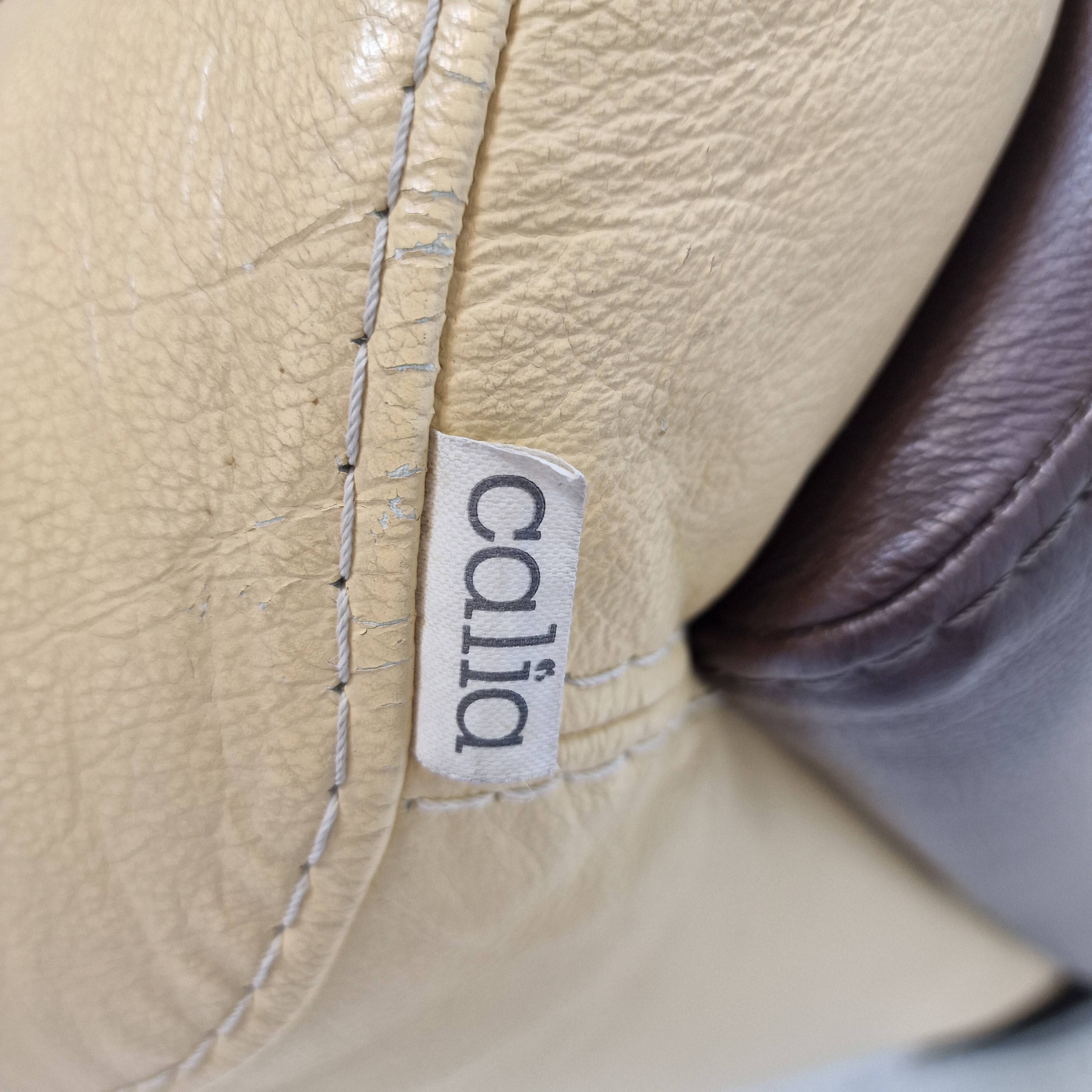 Set of 2 Calia Club or Lounge Chairs, Italy 1980's