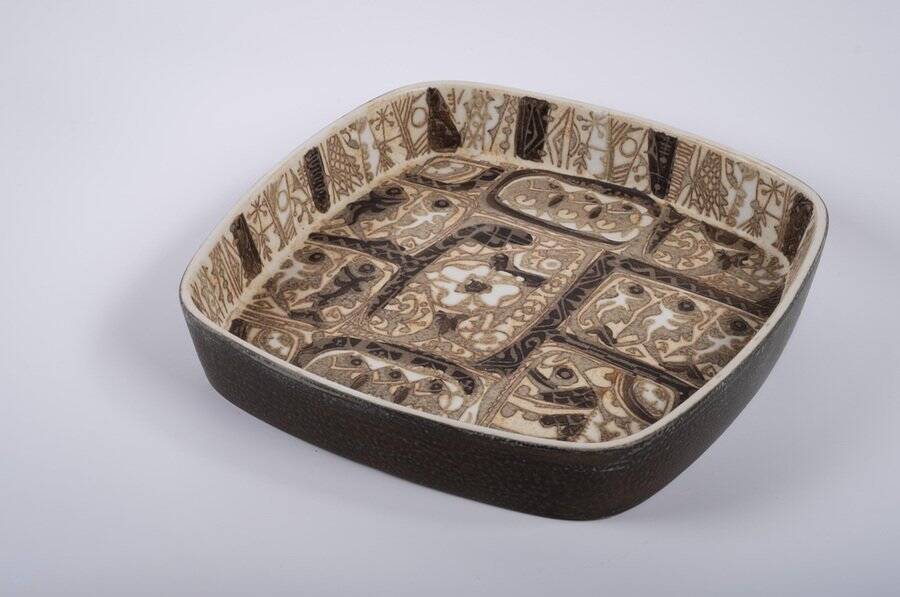 Baca Faience Bowl by Nils Thorsson for Royal Copenhagen, Denmark, 1960s