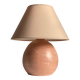 Vintage handmade terracotta lamp