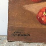 Nature Dead oil on rigid support