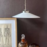 Suspension en opaline blanche