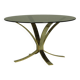 Italian Coffee Table, Smoked Glass, 1970s