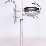 Restored Bauhaus Small Table, Unusual Design, Chrome, Bakelit, Germany, 1930s