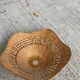 Vintage woven rattan pendant lampshade – Flower/wavy shape
