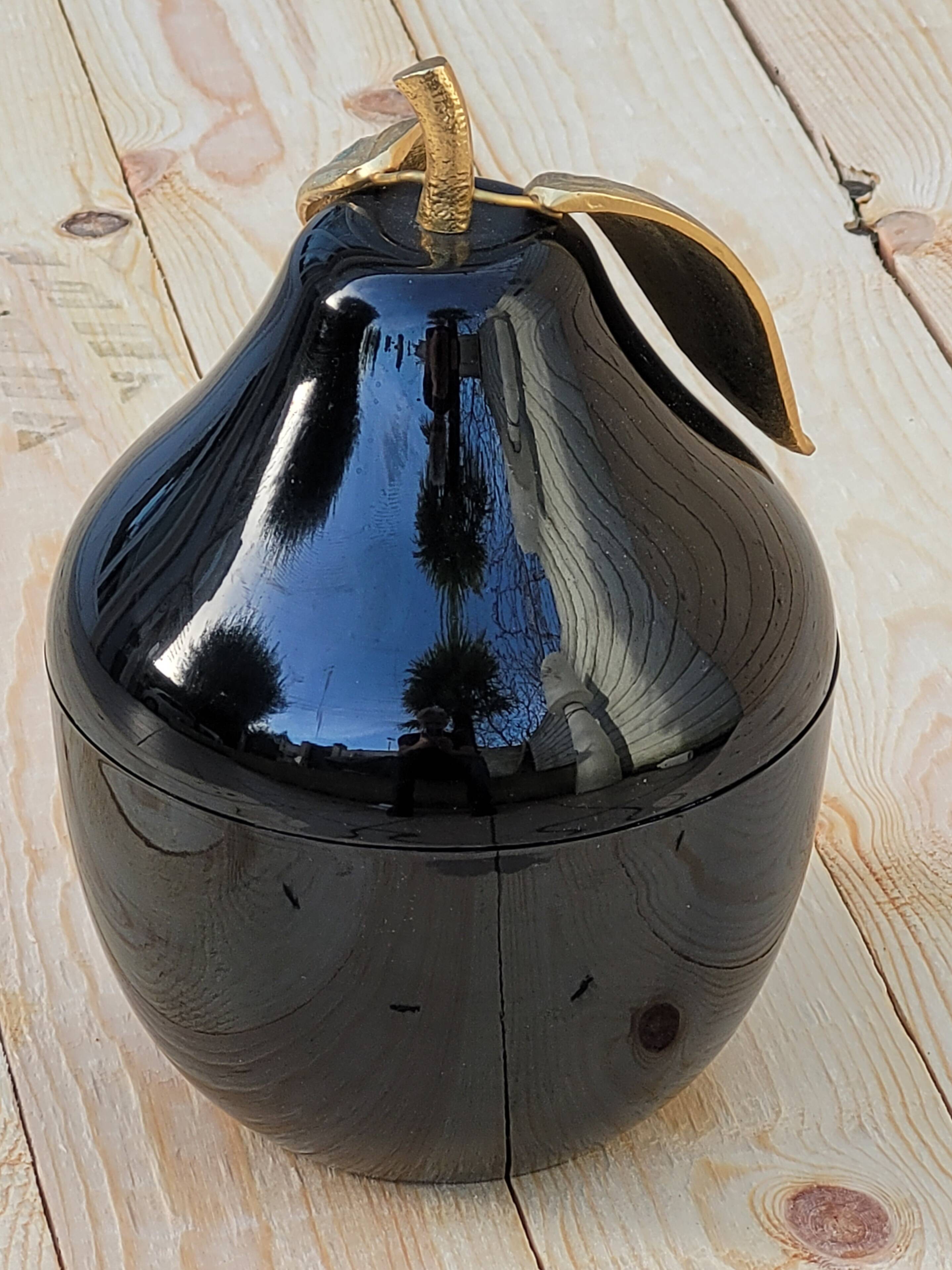Pear ice bucket Hans Turnwald International Collection 1970s