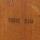 Enfilade en teck, design danois, années 1970, fabriqué par Børge Dam