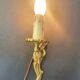 Pair of antique wall candle holders
