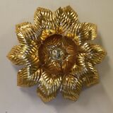 Masca floral wall lamp, Italy, 70's