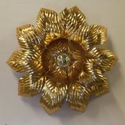 Applique florale Masca, Italie, 70's