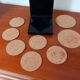 Napoleon set of 6 coasters and 2 bottle mats