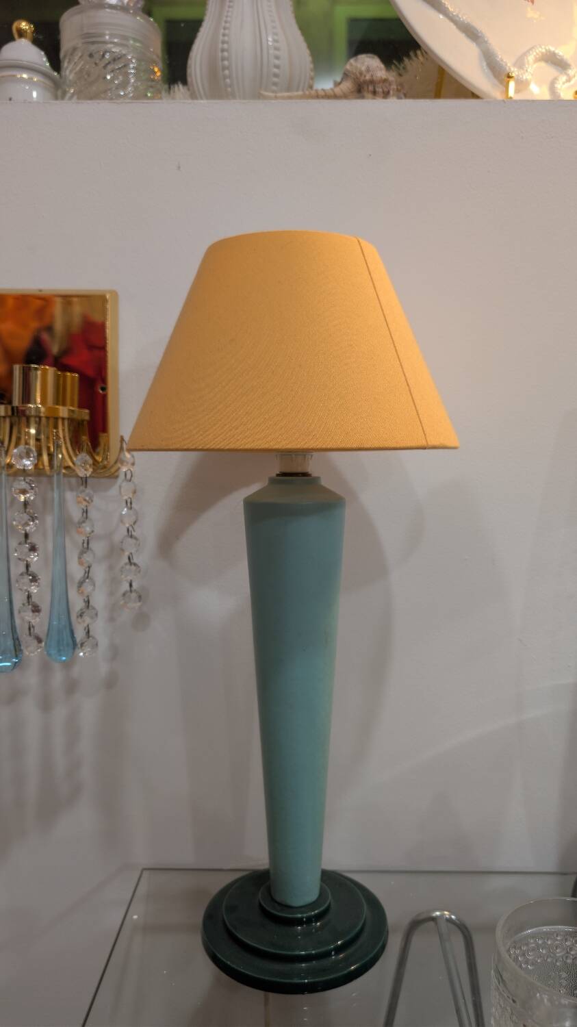 Vintage table lamp Kostka