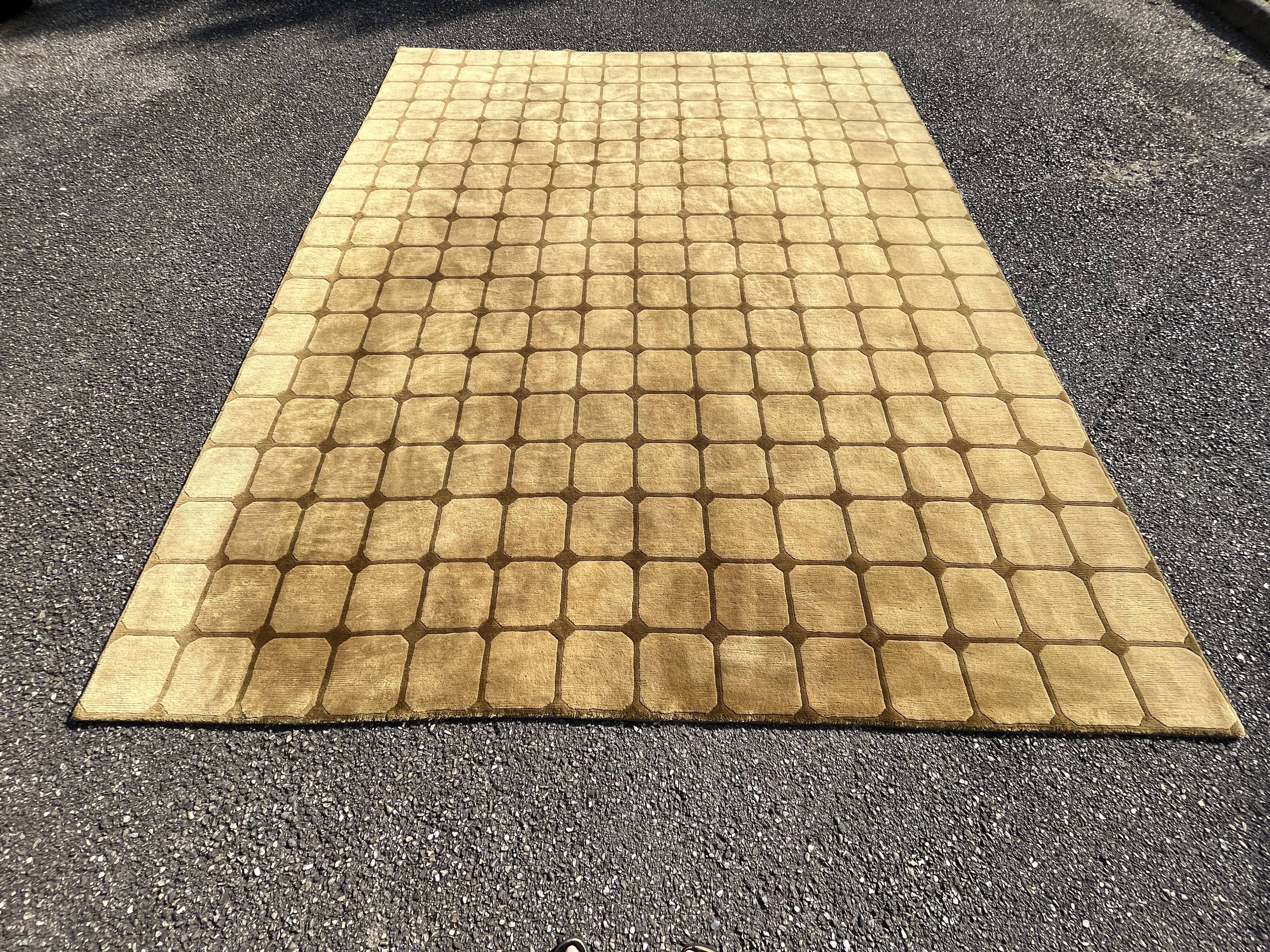 Modern Art Deco Style Carpet