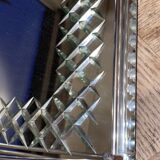 Vintage art deco-style mirror tray