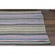 Tapis turc Oushak fait main en laine et coton multicolore, années 1970