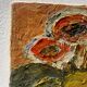 Bouquet of flowers oil on canvas painting