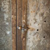 Armoire en acier vintage à 2 portes