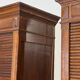 2 x oak filing cabinets ca. 1900