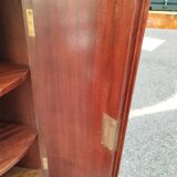 Meuble d'angle ancien style louis xvi plateau marbre