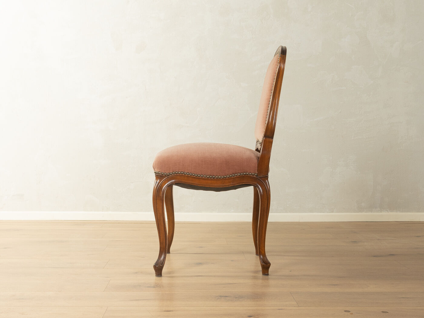 Rococo dining chairs, set of 6, circa 1900, baroque style