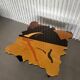 Carlo Malnati Signed Coffee Table – Sculptural Masterpiece in Wood Inl
