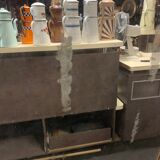 Golden Louis Philippe Mirror with gold leaf 207x140