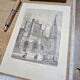 Notre-Dame de Chartres, an original printed in 1895.