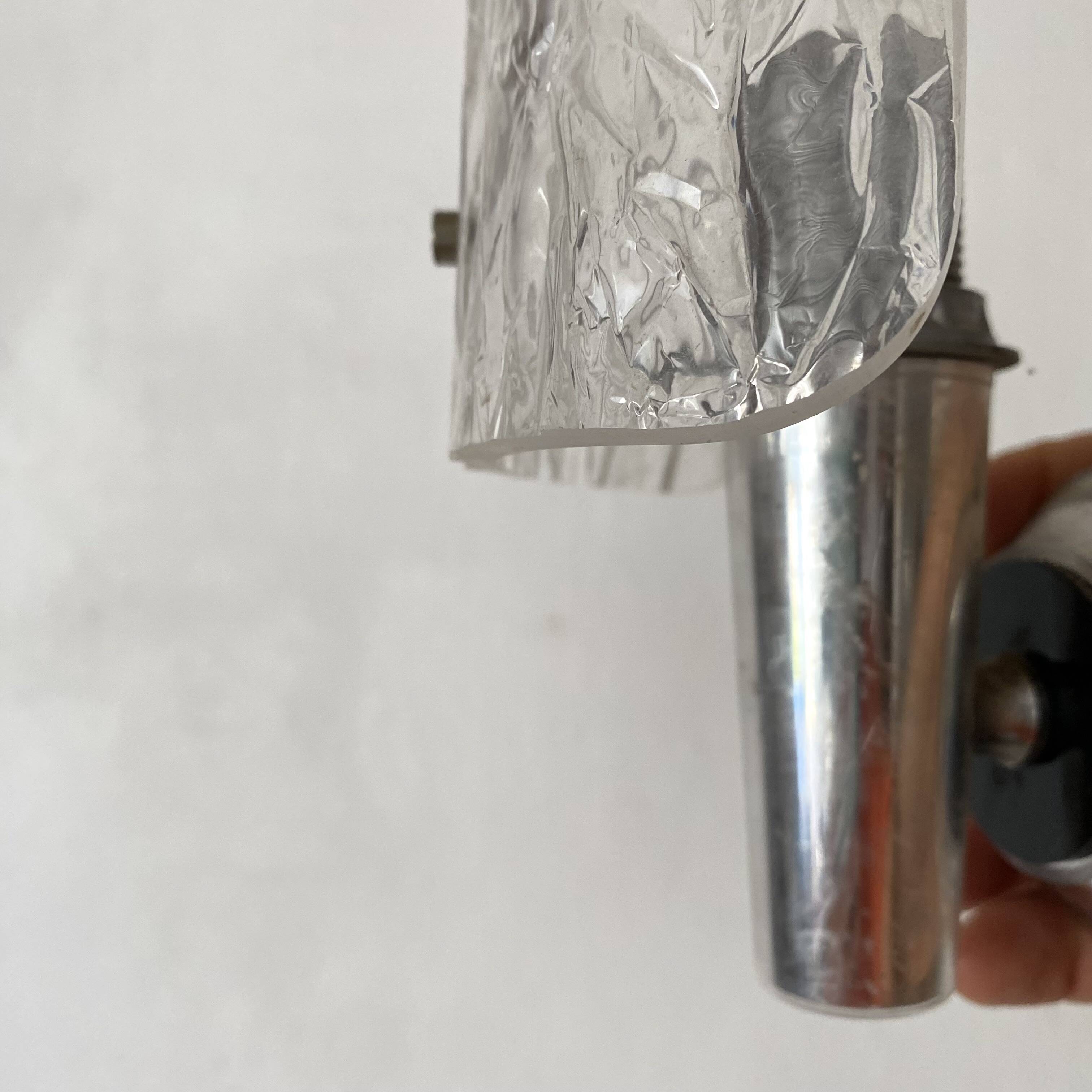 Pair of 60s-70s wall lights