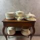 Hand painted Gien service