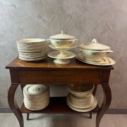 Hand painted Gien service
