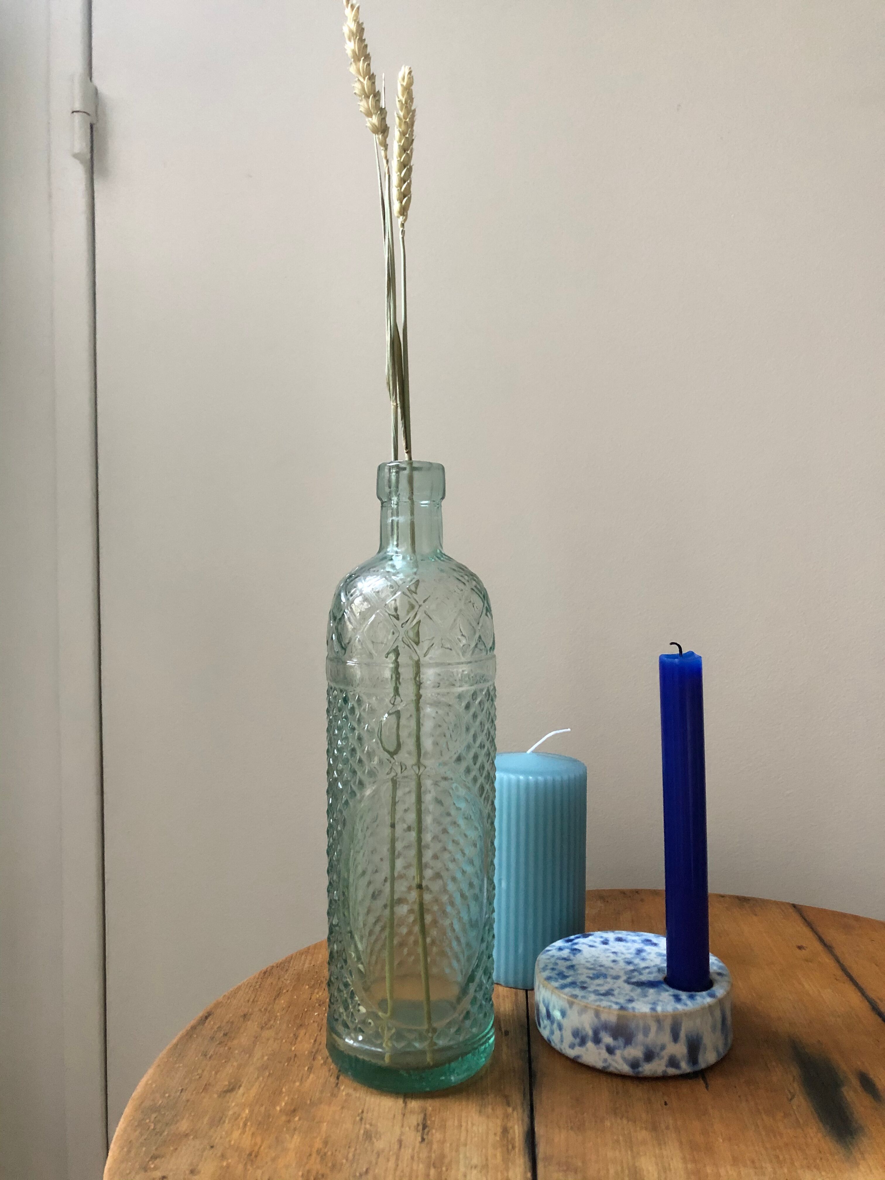 Bouteille transparente vintage