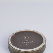 Mid-Century Modern Brown Stoneware Rubus Bowl by Gunnar Nylund for Rörstrand