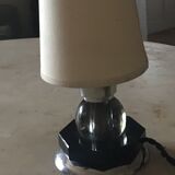 Pair art deco lamps