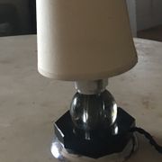 Pair art deco lamps